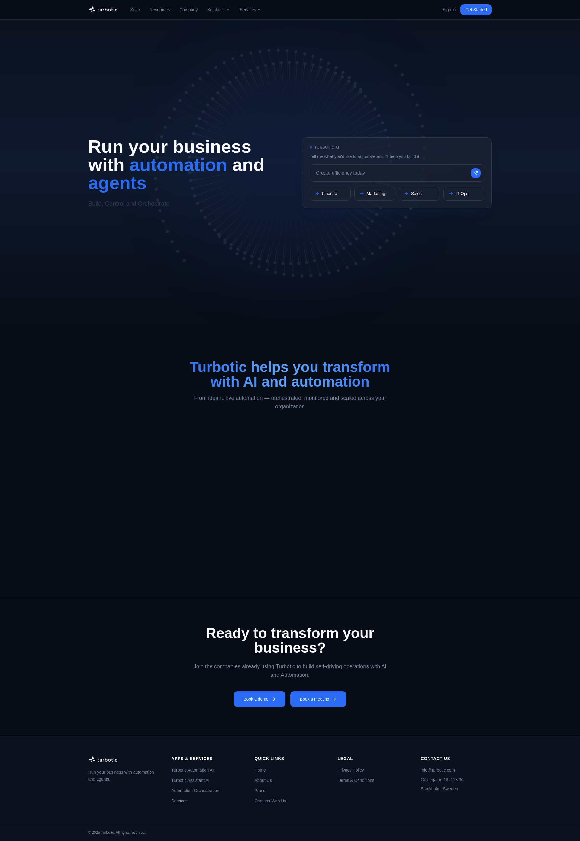 Turbotic Automation AI logo