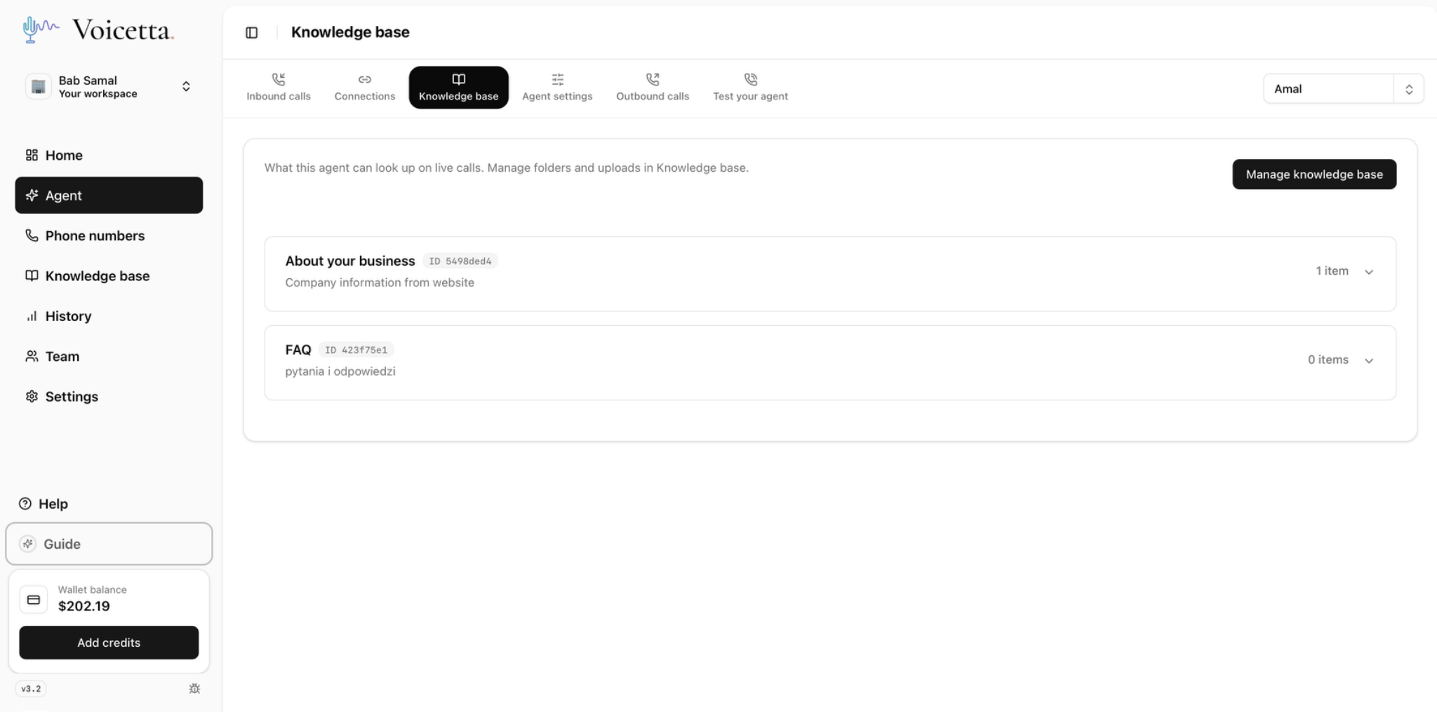 Voicetta screenshot 3