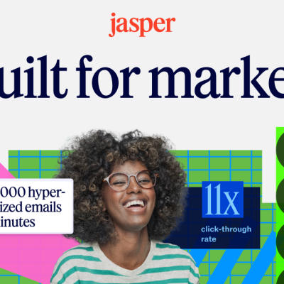 Jasper AI hero