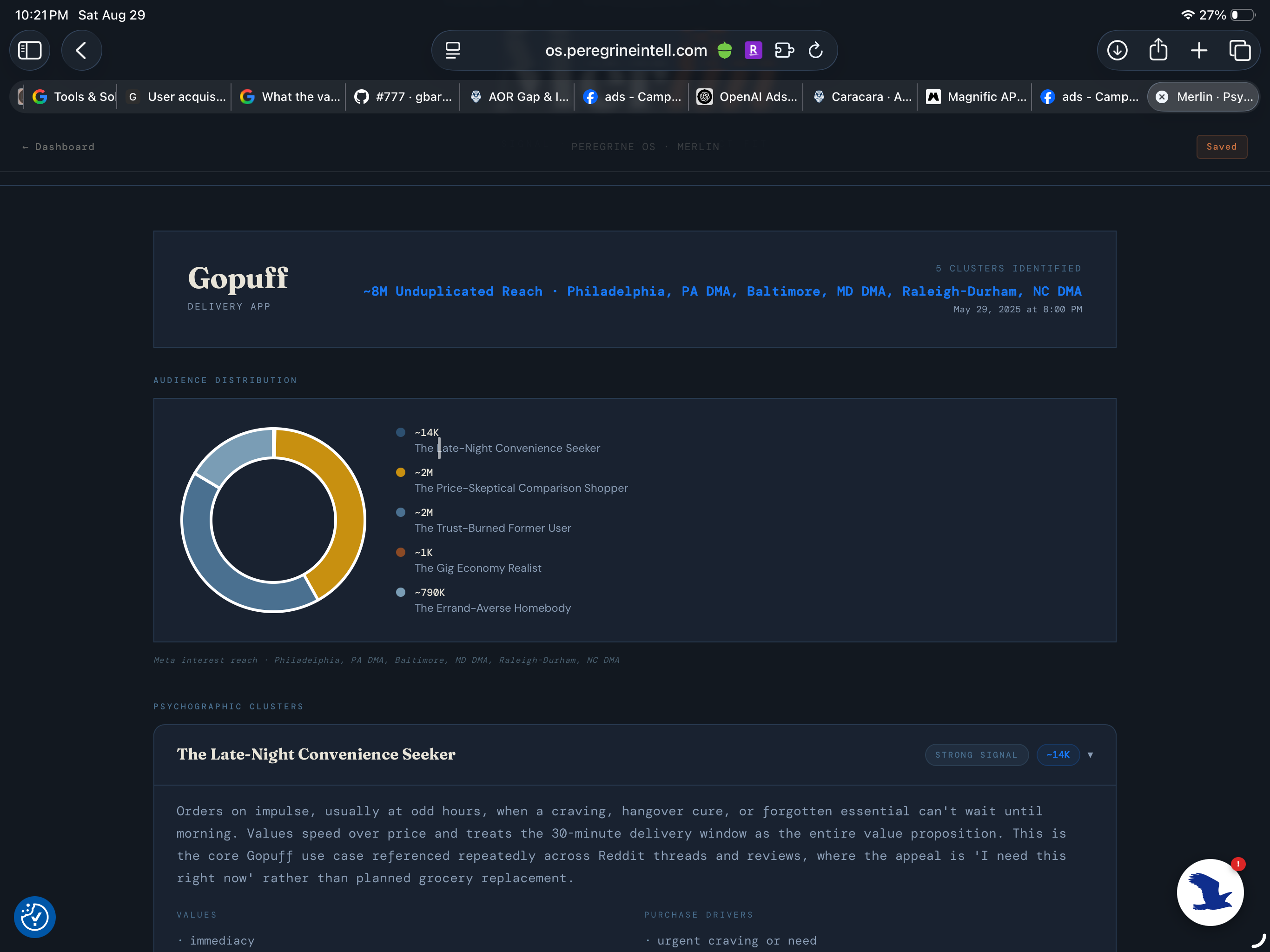Peregrine OS Launch screenshot 3