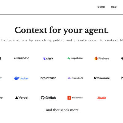 Ref - Context for your agent hero