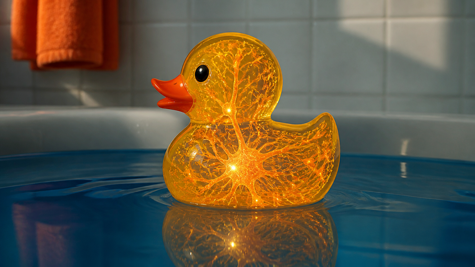 A Robot Duck Got a 15MB AI Brain