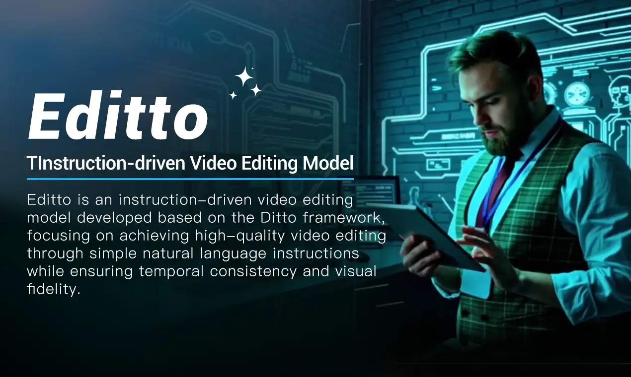 Editto – AI Instruction-Based Video Editing Tool hero
