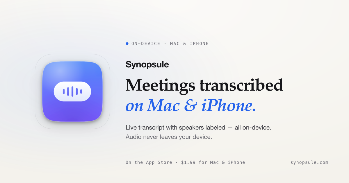 Synopsule logo