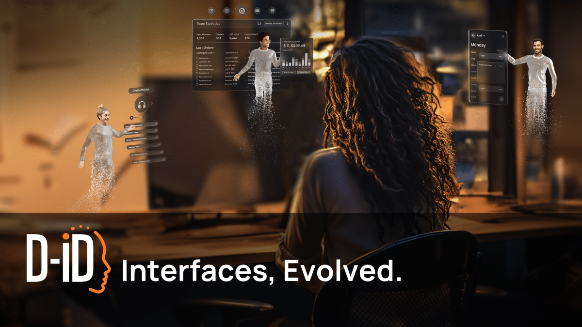 D-ID Creative Reality Studio hero